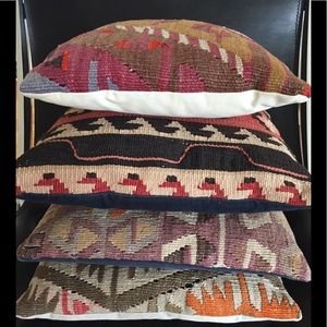 Set of 4 Kilim Pillow Covers